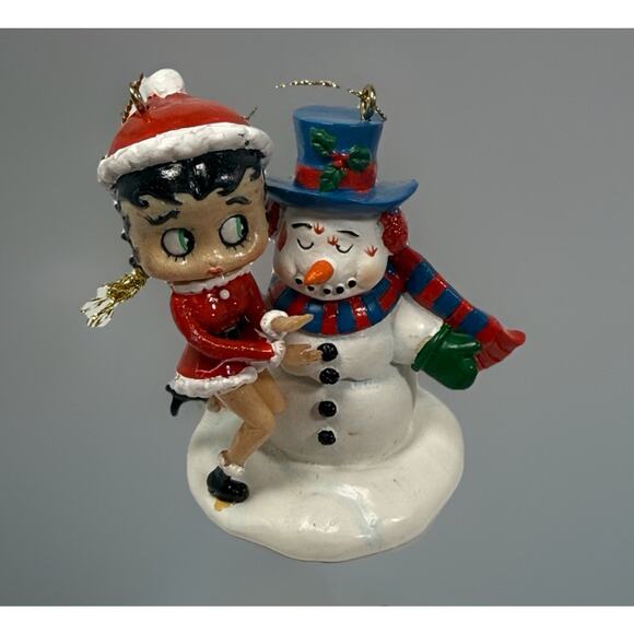 Betty Boop Christmas Holiday Ornaments Lot of 4 Danbury Mint & KFS/FS 2005 - Picture 2 of 8